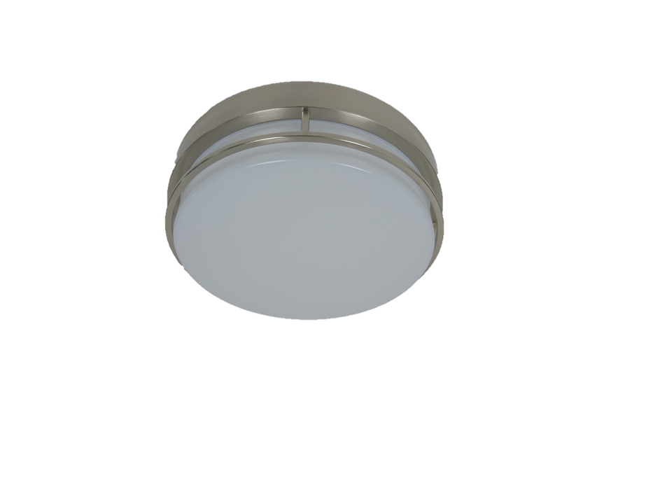 Light Efficient Design 14 Inch Drum Luminaire FlexWatt Plus FlexColor Set At 6W/4000K Default Setting With Occupancy Sensor (RP-DRD-14N-14L-40K-WC-G2-OC1-A)