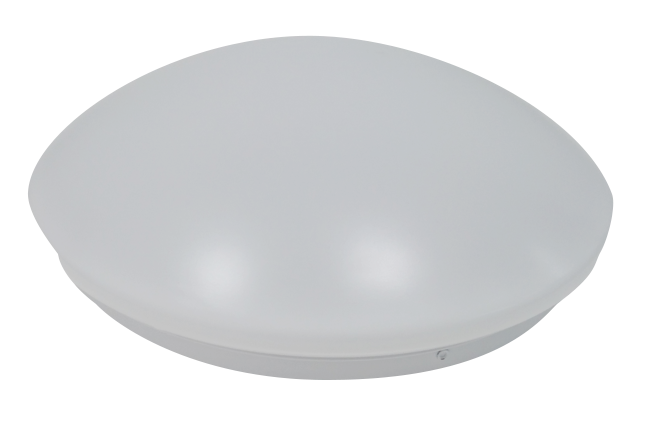 Light Efficient Design 14 Inch Utility Drum Luminaire FlexWatt Plus FlexColor 6W/4000K Default Setting With Occupancy Sensor (RP-DRU-14N-14L-40K-WC-G2-OC1-A)