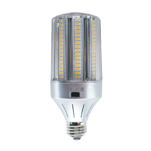 Light Efficient Design 18W Bollard Retrofit Lamp Replaces Up To 100W HID E26 Base FlexColor 3000K/4000K/5000K 120-277V 80 CRI (LED-8039E345D-A)