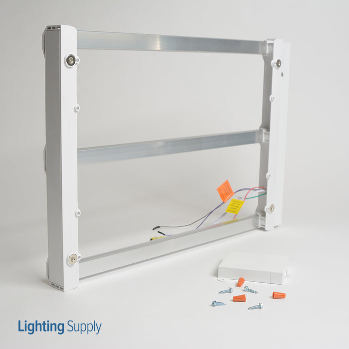 Litetronics 2X2 Fluorescent To LED Troffer 3 Tube Retrofit With Adjustable Wattage 30W Maximum 5000K (RFM3T250A)