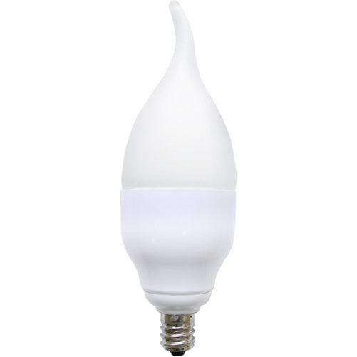 Litetronics 5W CA11 Candelabra E12 Base 120V Clear 2700K 25000 Hours Dimmable (LD0528CL2D)