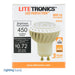 Litetronics 6W MR16 GU10 120V Narrow Flood 4000K 25000 Hours Dimmable (LP06A56NF6D)