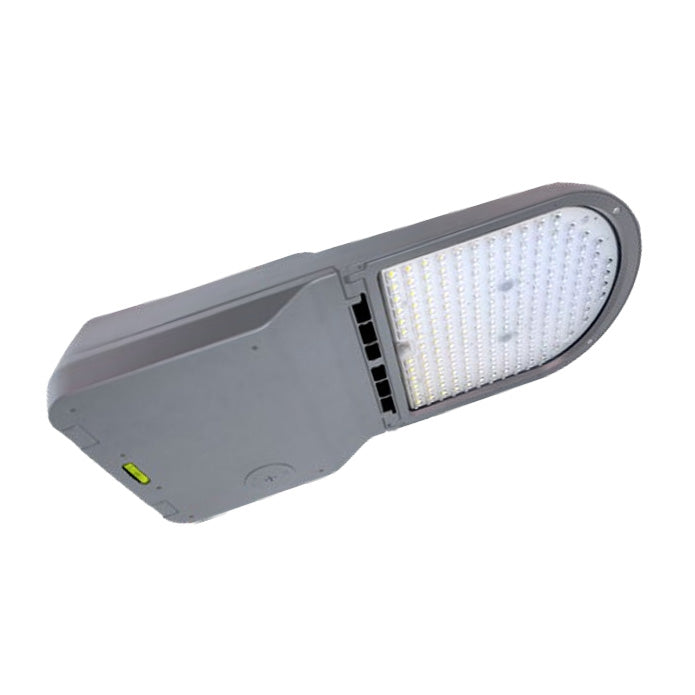 Litetronics LED Roadway Luminaire Wattage/CCT Selectable 75W/120W/150W 3000K/4000K/5000K Type III 120-480V NEMA 7-Pin Receptacle Gray (RL1503)