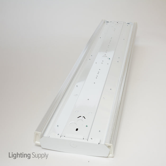 Lithonia 32W 48 Inch LED 0-10V Dimming Surface Mount Wraparound Fixture 4000K 120-277V 4253Lm DLC Standard  (LBL4 LP840)