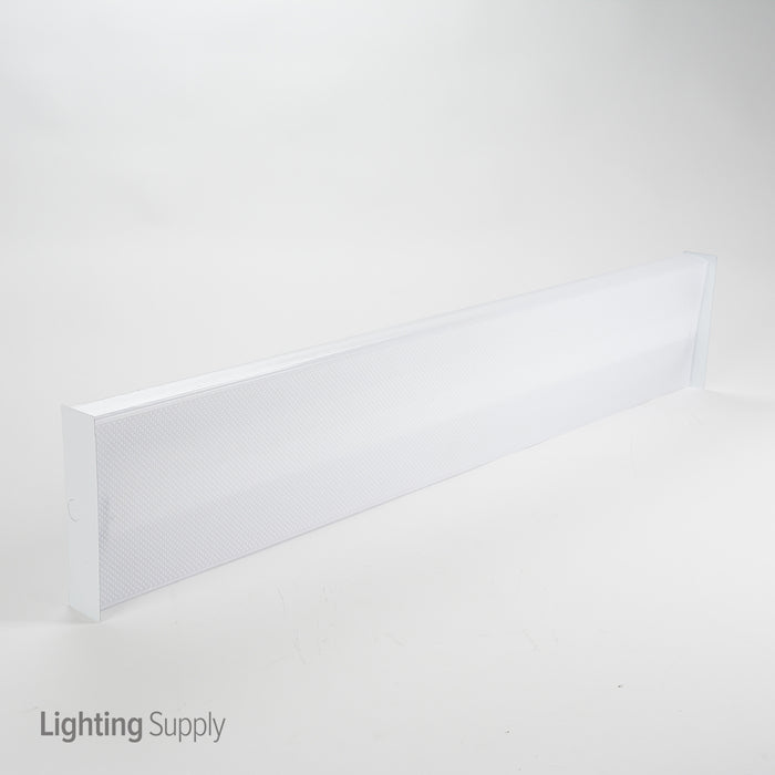 Lithonia 32W 48 Inch LED Square Basket Wraparound Fixture 4000K 120-277V 82 CRI 3994Lm (SBL4 LP840)