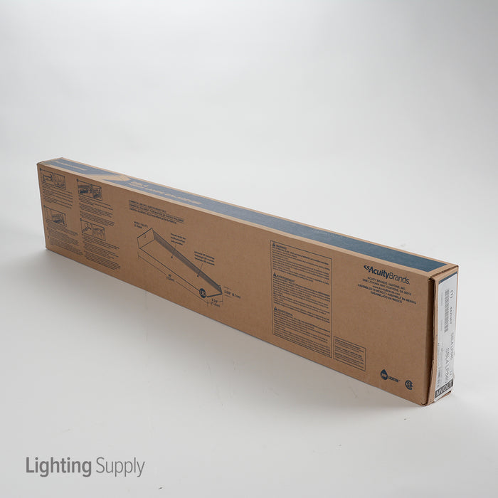 Lithonia 32W 48 Inch LED Square Basket Wraparound Fixture 4000K 120-277V 82 CRI 3994Lm (SBL4 LP840)