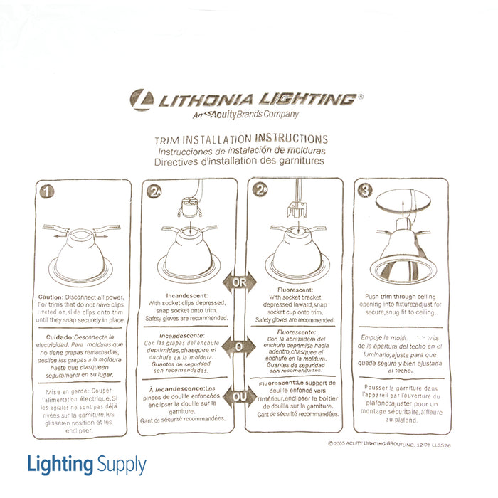 Lithonia 4 Inch Brushed Nickel Gimbal PAR20 (4G2BN PAR20 R6)