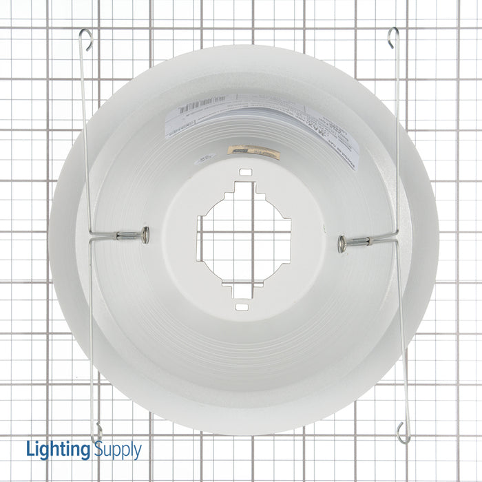 Lithonia Black Baffle Trim Ring Matte White Torsion Spring (7B2 TRMW TOR R6)