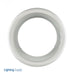 Lithonia EVO LED Downlight 6 Inch Clear Matte-Diffuse White Flange (EVO 6AR LD TRW Trim U)
