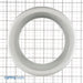Lithonia EVO LED Downlight 6 Inch Clear Matte-Diffuse White Flange (EVO 6AR LD TRW Trim U)