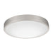 Lithonia Lacuna LED Flush Mount 14 Inch Diameter 80 CRI 3000K Brushed Aluminum (FMLACL 14 20830 BA M4)