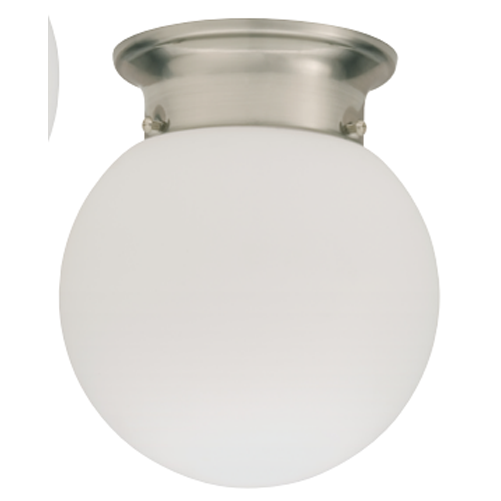 Lithonia LED Globe Six Lamps 80 CRI 4000K Polished Brushed Nickel (FMGLOL 6 7840 BNP M4)