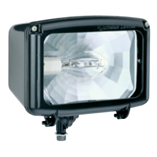 Lithonia Mini Floodlight 100W Metal Halide 6X6 120V Lamp Included (TFM 100M RB 120 LPI)