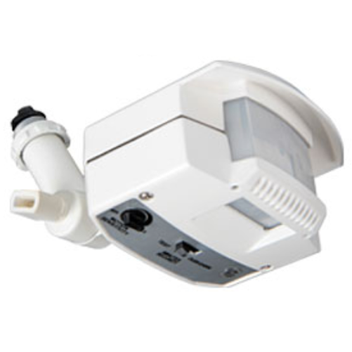 Lithonia Motion Sensor 2000mA PAR 20 2 Heads 120V White Finish (OMS 2000 PR2 120 WH M4)