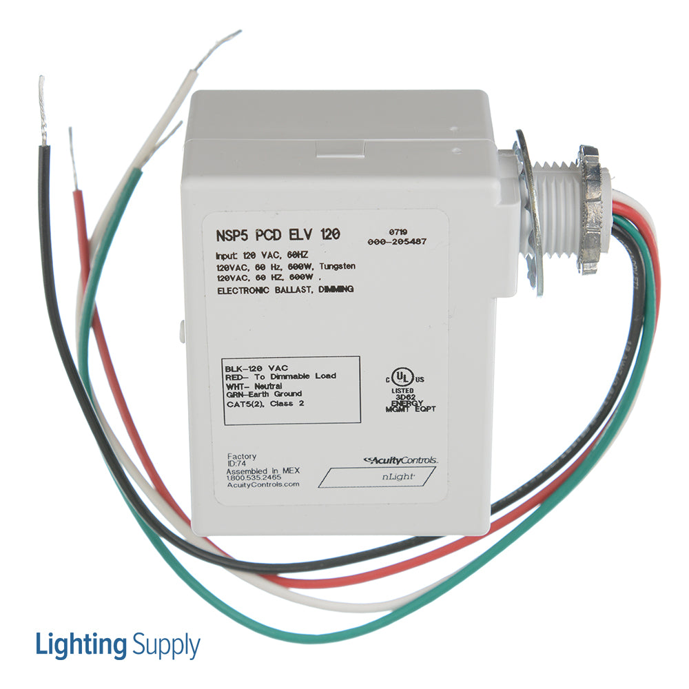 Lithonia NSP5 PCD ELV 120 nLight Secondary Relay Pack — Lighting Supply