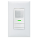 Lithonia nLight Wall Switch Sensor Dual Technology Low Voltage Occupancy Controlled Dimming Without Dimming Output White (NWSX PDT LV DX WH)