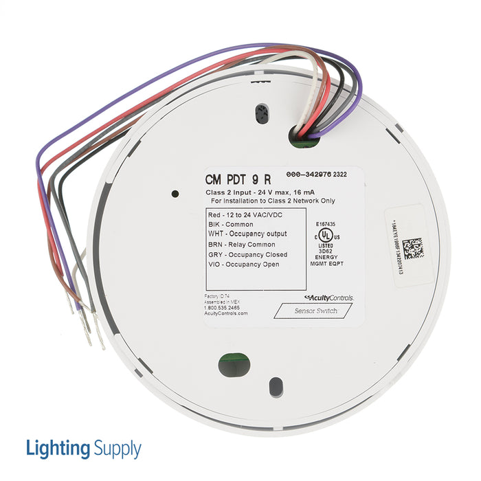 Lithonia Occupancy Sensor Ceiling Mount Dual Technology (SSWCMPDT9R)