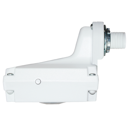 Lithonia Outdoor Pole/Fixture Low Mount Motion Sensor Line Voltage Low Mount 360 Degree Outdoor Standard White (SBOR 10 OEX WH)