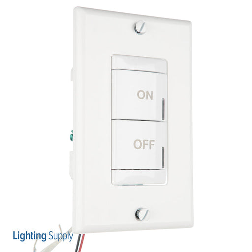 Lithonia Wall Switch Vacancy (Default) Or Auto-On White (SPODM SA WH)