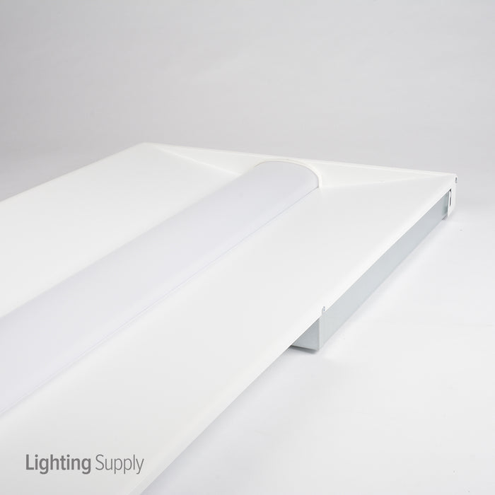 Lithonia Volumetric Recessed Lighting 2 Foot X4 Foot LED 4000Lm 3500K Curved Smooth 0-10V Dimming  (2BLT4 40L ADSM GZ1 LP835)