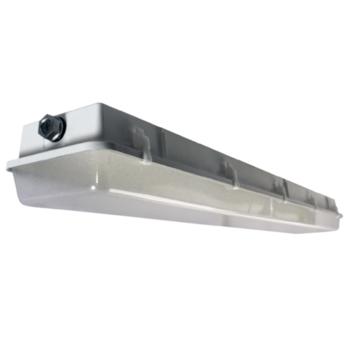 Lithonia VRI Series Vandal-Resistant Enclosed And Gasketed Linear Two Lamps 32W T8 120-277V Ballast Factor 1.0 Set Light (VRI 2 32 Multi-Volt GEB10PS)