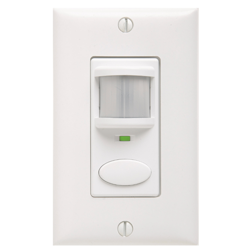 Msdpdt Sensor Lithonia WSD PDT 347 WH Wall Switch Decorator Sensor — Lighting Supply