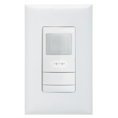 Lithonia Wall Switch Decorator Sensor With Convertible Neutral/No Neutral Wiring Dual Technology Light Almond (WSX PDT AL)