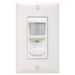 Lithonia Wall Switch Sensor Passive Dual Technology 2-Pole Both Poles Vacancy Or Auto-On White (WSD PDT 2P 2SA WH)
