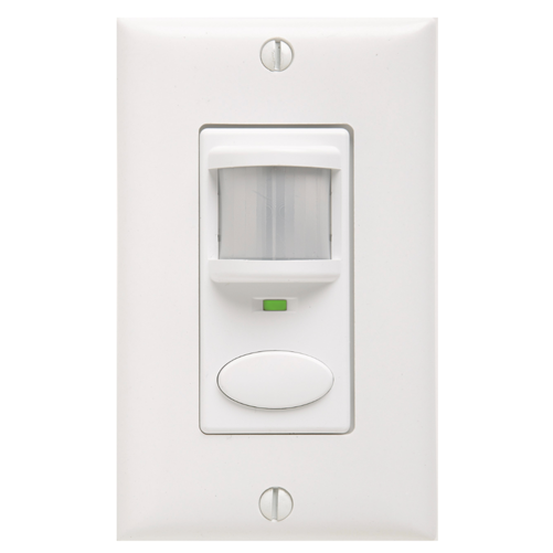 Lithonia Wall Switch Sensor Passive Dual Technology 2-Pole Multi-Level Control White (WSD PDT 2P MLO WH)