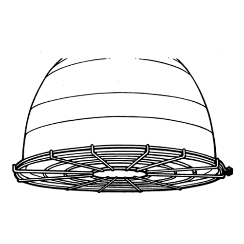 Lithonia Wire Guard For Use With A17 Reflector (WGA17 U)
