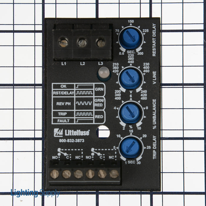 Littelfuse 3 Phase Voltage Monitor (HLMUDLAAA)