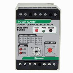 Littelfuse Generator Ground Fault Relay-24VDC Supply (PGR-4300-24)