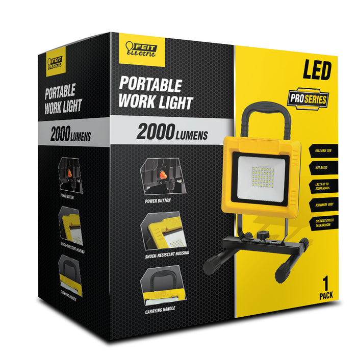 Feit Electric 2000Lm Plug-In LED Work Light (WORK2000XLPLUG)