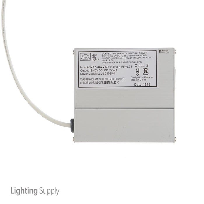 Lotus LED Lights LRG6-30K-WH 6 Inch Round Regressed Gimbal 15W LED ...