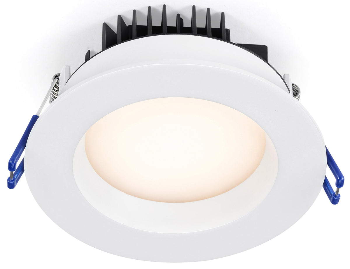 Luminous 4 Inch Led Lotus LED Lights LL4RR-40K-WH 4 Inch Round Regressed Plenum 14.5W LED ...