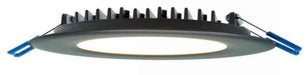 Lotus LED Lights 4 Inch Round Slim 12W LED 3000K Black 110 Degree 700Lm Type IC Airtight Damp 80 CRI (LY41RCD/30K/BK)