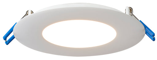 Lotus LED Lights 4 Inch Round Ultimate 13.5W LED 2700K White 110 Degree 750Lm Type IC Airtight Wet Locations Energy Star 90 CRI (LL4R-27K-WH)