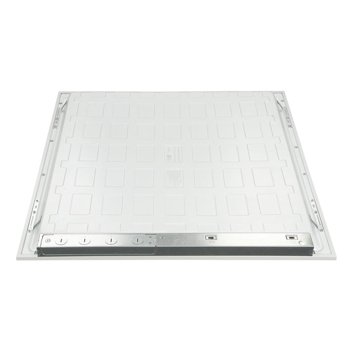 Trace-Lite Flat Panel 2X2 Foot Backlit Power/CCT Switchable 20W/30W/40W 3500K/4000K/5000K 120-277Vac 0-10V Dimming White Finish DLC Standard (LPX-22-CPM-ST)