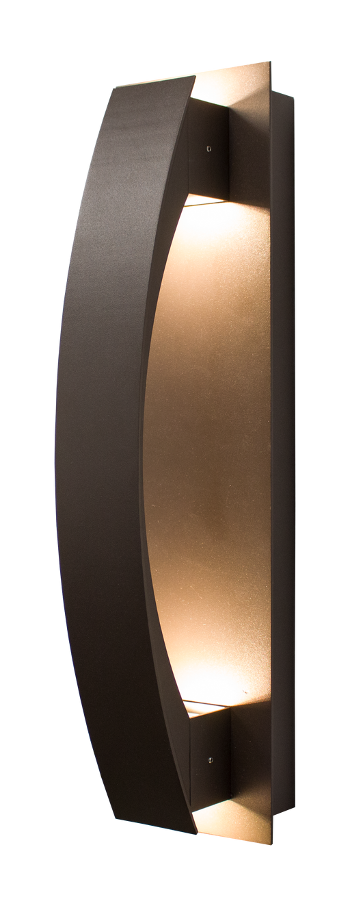 Westgate Manufacturing Crest By Westgate LED Wall Mount Sconces 1800Lm 5000K 120-277V Dark Bronze (CRE-HL20-01-50K-BR)