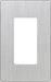 Lutron Claro Wall Plate 1-Gang Stainless Steel (CW-1-SS)