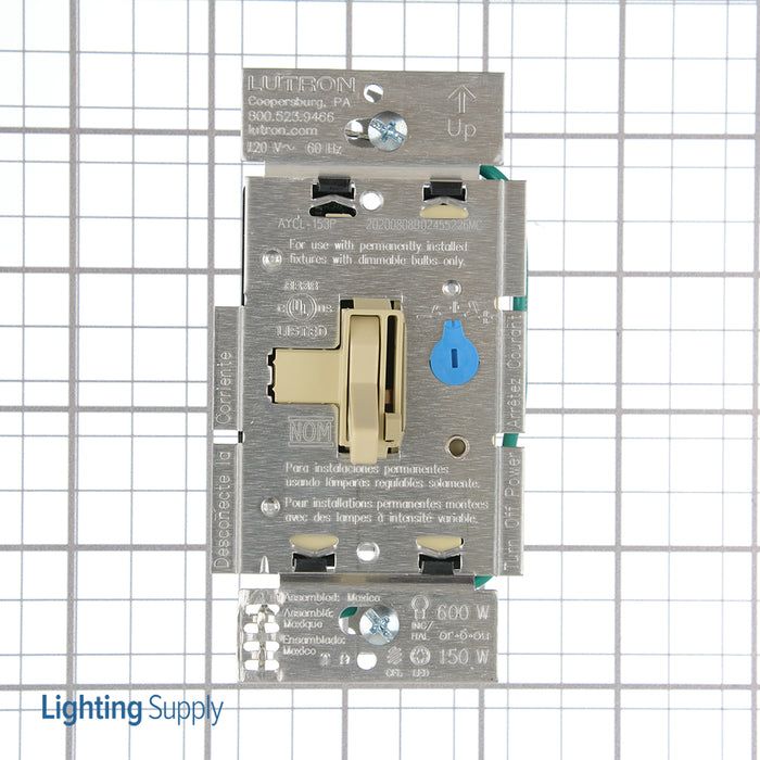 Lutron Ariadni 150W LED 3-Way Dimmer Ivory (AYCL-153P-IV)