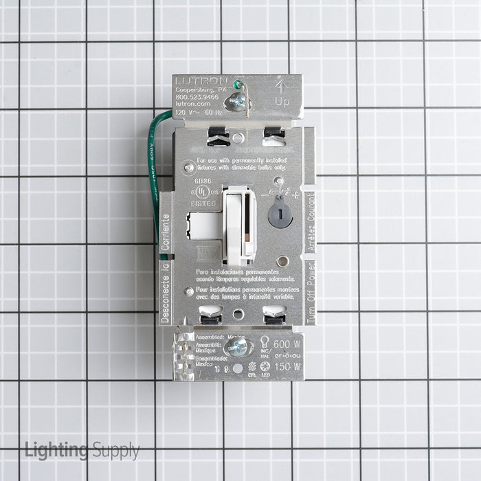Lutron Ariadni 150W LED 3-Way Dimmer White (AYCL-153P-WH)