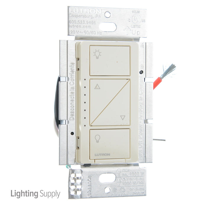 Lutron Caseta 250W LED 3-Way Dimmer Light Almond (PD-10NXD-LA)