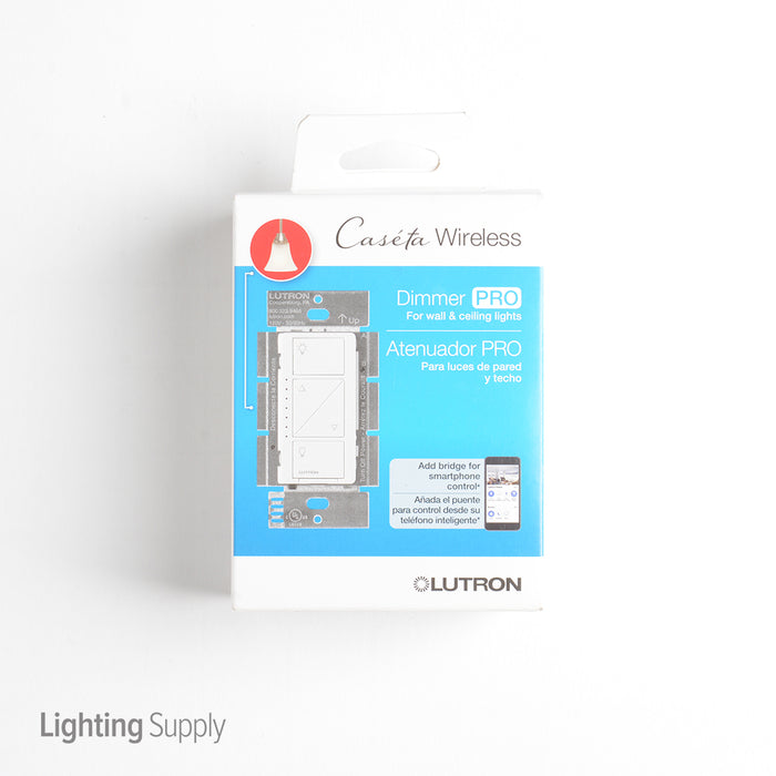 Lutron Caseta 250W LED 3-Way Dimmer White (PD-10NXD-WH)