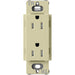 Lutron Claro Designer Tamper-Resistant Receptacle 15A 125V Satin Finish Sage (SCRS-15-TR-SA)