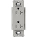 Lutron Claro Designer Tamper-Resistant Receptacle 20A 125V Satin Finish Pebble (SCRS-20-TR-PB)