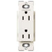 Lutron Claro Satin Finish Tamper-Resistant Receptacle 15A 125V Cobblestone (SCR-15-CS)