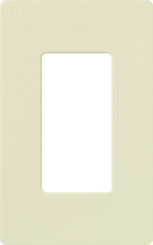 Lutron Claro Wall Plate 1-Gang Almond (CW-1-AL)