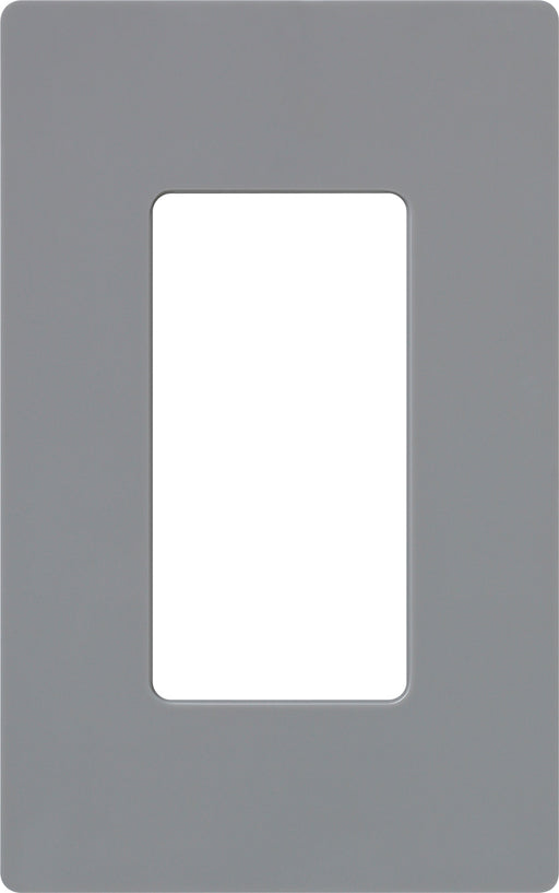 Lutron Claro Wall Plate 1-Gang Gray (CW-1-GR)
