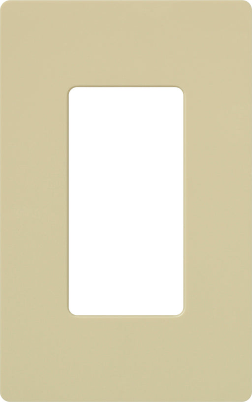 Lutron Claro Wall Plate 1-Gang Ivory (CW-1-IV)